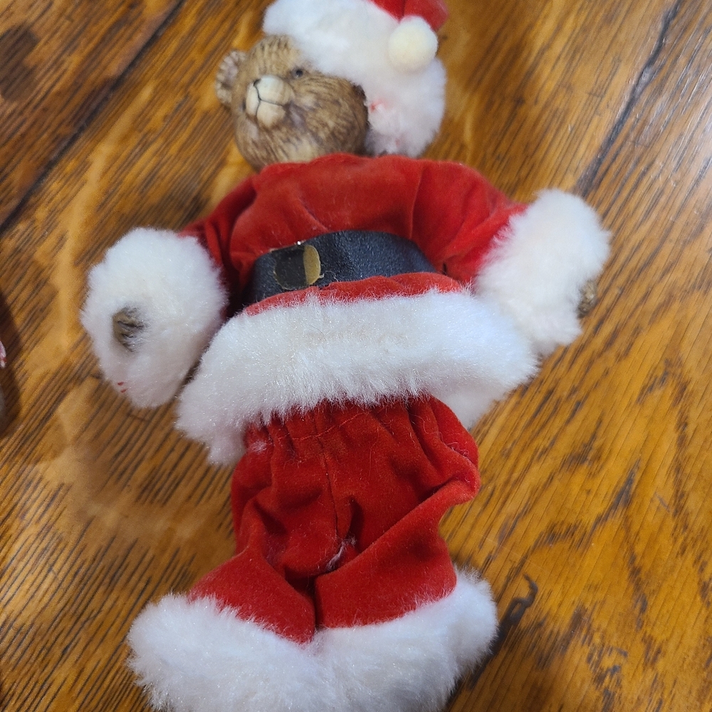 Vintage Christmas Bear